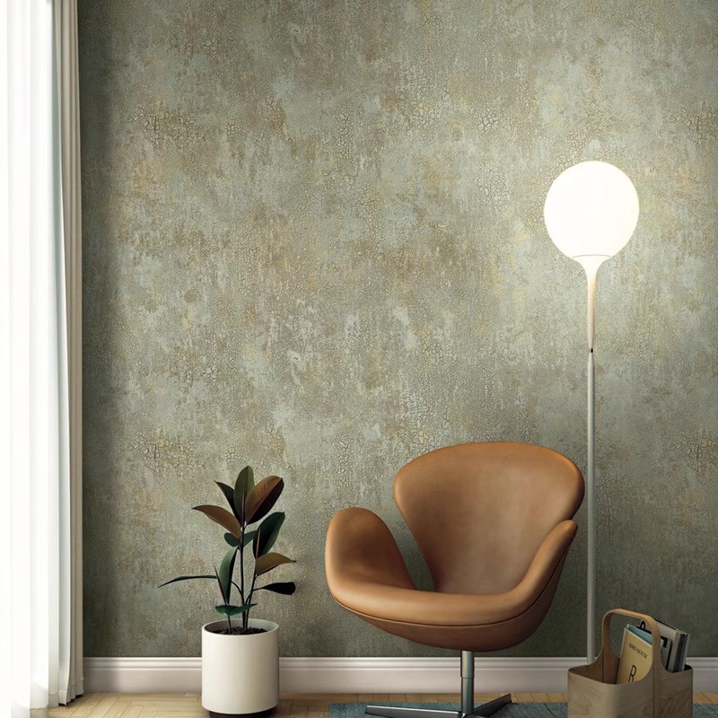 墙布2025新款美式复古无缝全屋壁布欧式法式客厅高级感背景墙素色