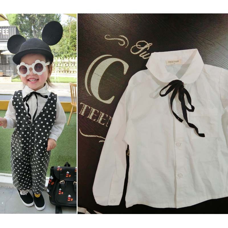 Chemise fille à manche longue - Ref 2087429 Image 1