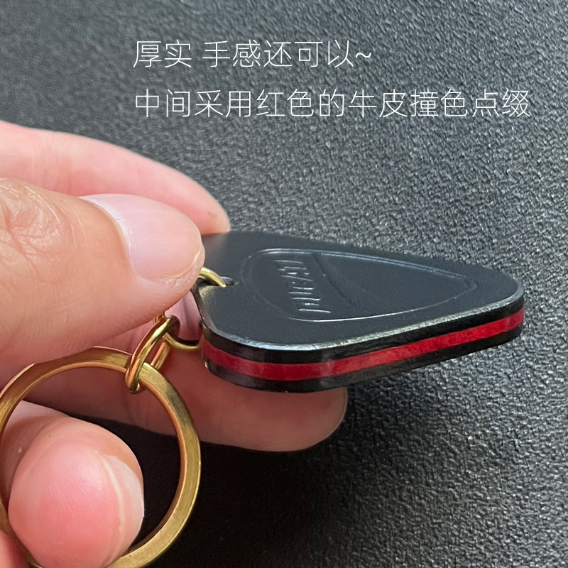 APPLICABLE DUCATI MOTORCYCLE MOTORCYCLE KEY CHAIN LEATHER COWHIDE PENDANT BIG DEVIL CLIMBER SELF-SWIMMING DRAGON