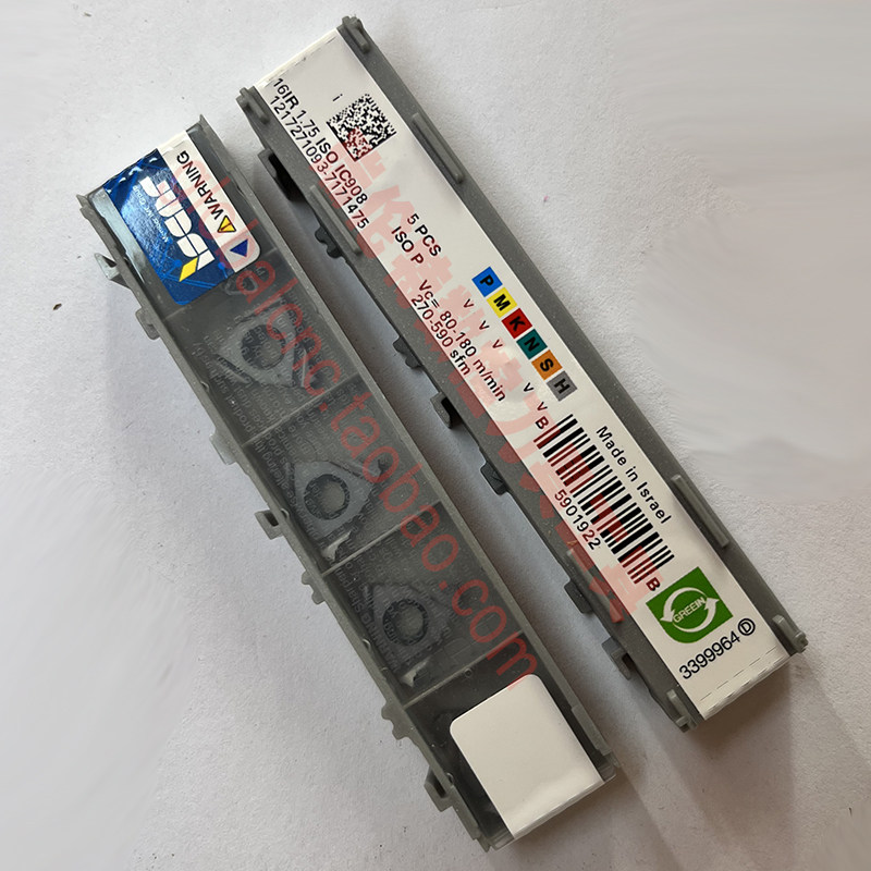 16IR 1.75 ISO IC908伊斯卡数控切削刀片螺纹ISCAR刀具牙刀片刀粒