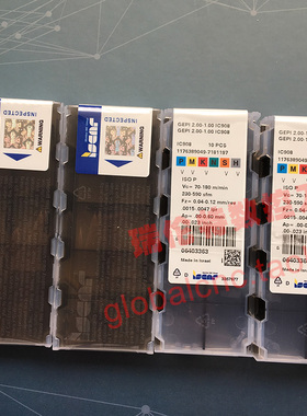 伊斯卡GEPI 2.00-1.00 IC908 数控刀具 刀粒 槽刀片