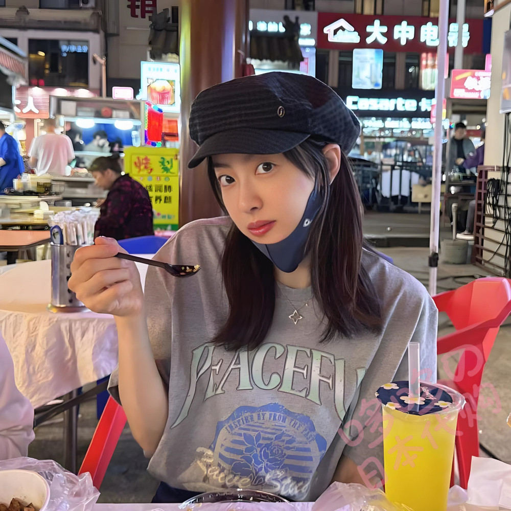 日本代购潮牌宋茜同款女短袖T恤