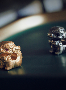 男女S925银锆石民族风唐狮子手链