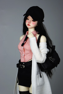 BJD3分娃衣衬衣 短裙 外套 甜酷穿搭