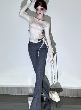 bjd3分开衩毛线上衣