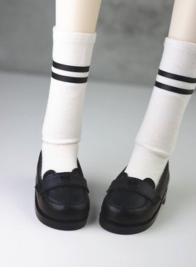 BJD 学生鞋SD娃娃鞋子 3分 4分 熊耳鞋鞋