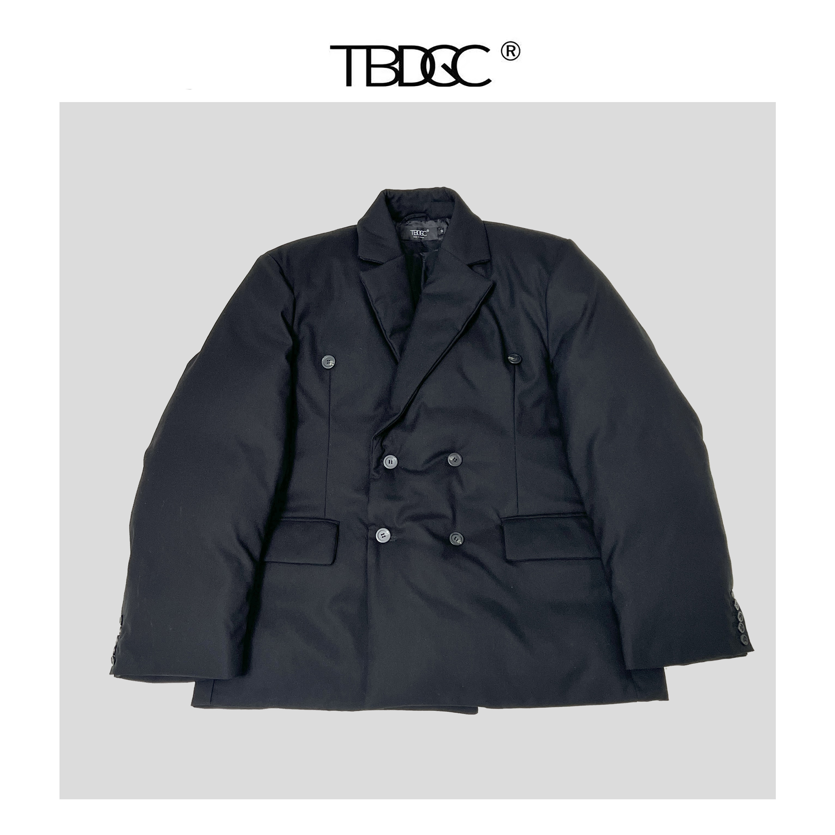 巴黎25秋冬西装棉衣外套