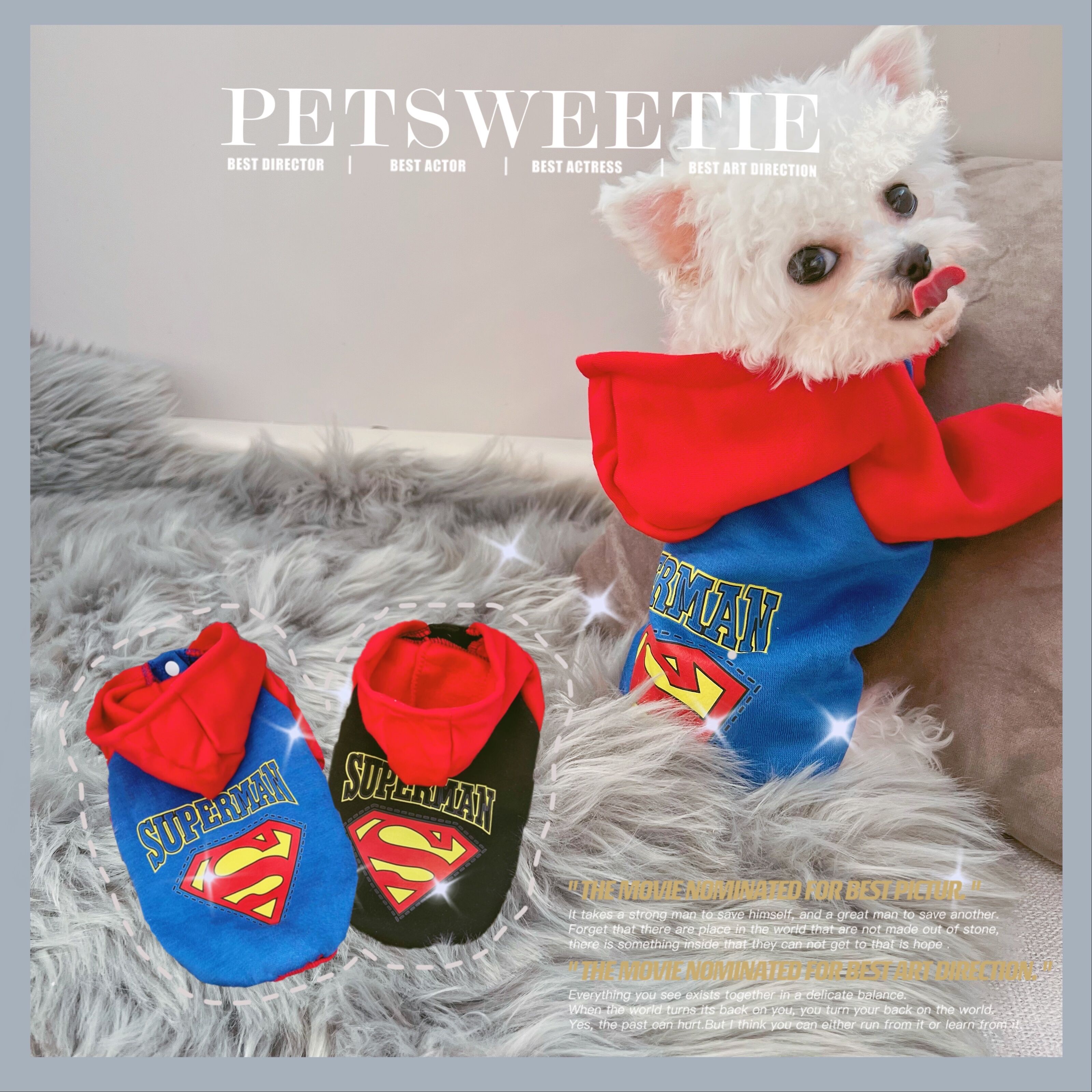 特!宠物卫衣薄款四脚两脚加绒春夏秋冬贵宾泰迪比熊狗狗比熊清仓