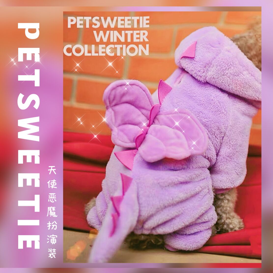 恐龙万圣节吉娃娃贵宾狗狗衣服