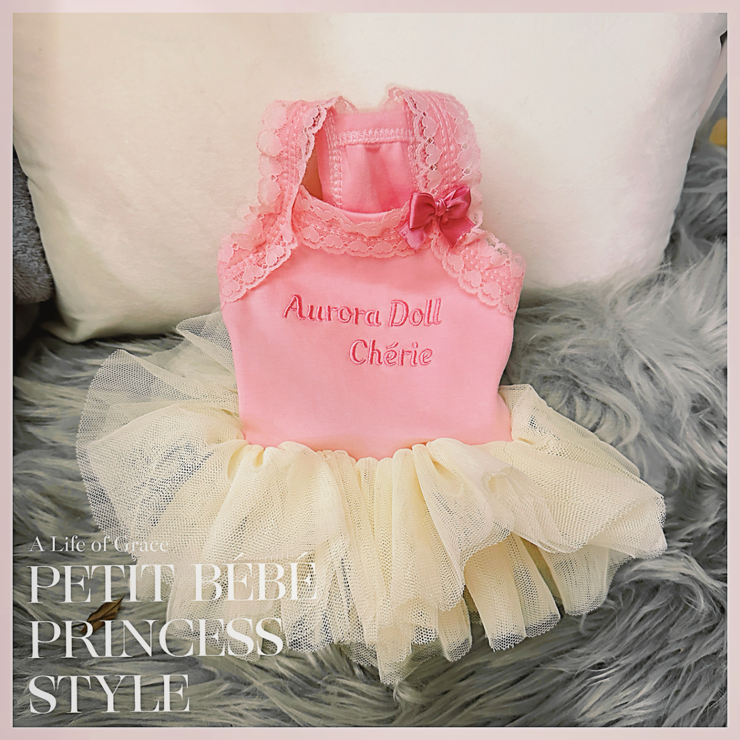 狗狗居家公主裙全棉进口面料