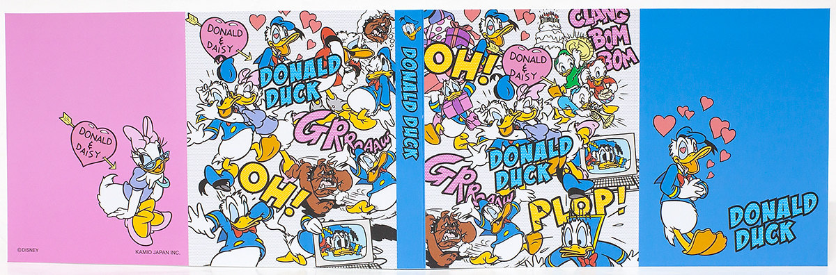 日本便笺纸 书本型 唐老鸭与黛西便条纸一卡