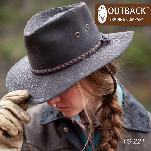 outback美国进口油布马具牛仔帽