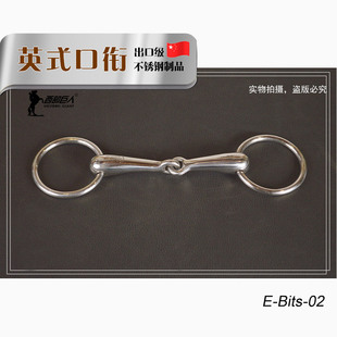 出口级不锈钢小马口衔铁 PONY马嚼子马衔铁马术马具用品