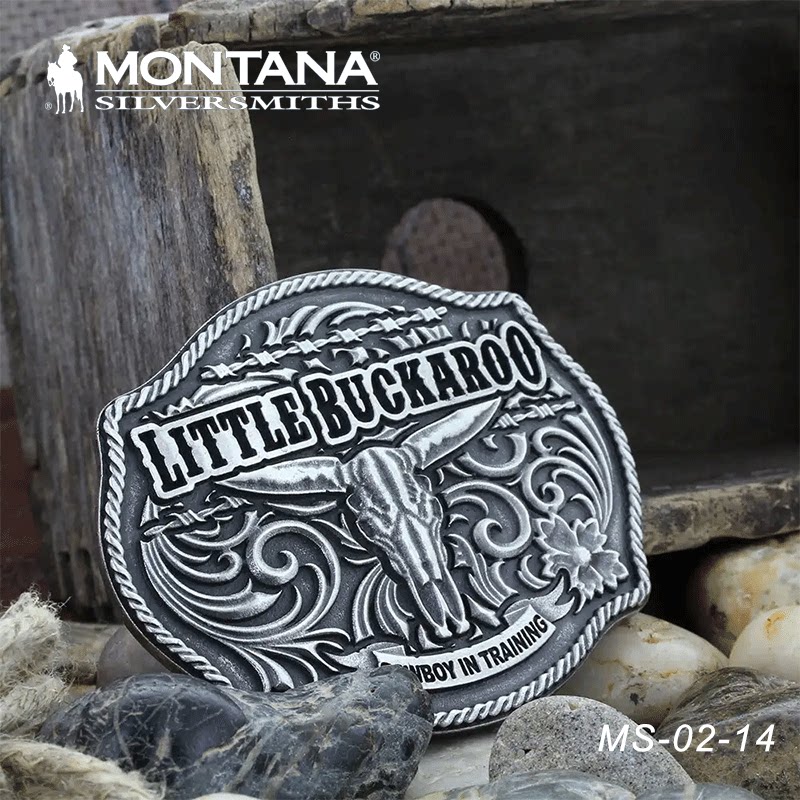 美国进口Montana西部牛仔腰带巴扣 皮带腰带巴扣西部巨人马具