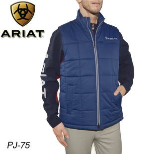 美国进口Ariat马术棉马甲背心 骑马保暖马夹马术服装 西部巨人