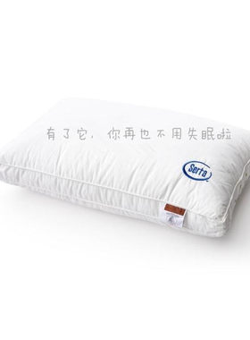 弹簧枕头蚕丝颈椎七星酒店专用枕头