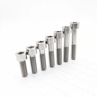 钛合金内六角螺丝M10*1.5圆柱头杯头粗牙卡钳螺丝