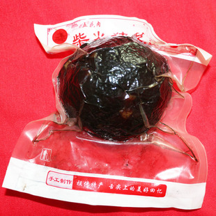 湖南特产都梁古城五花肉柴火猪血丸子猪血粑粑农家制作200克/个