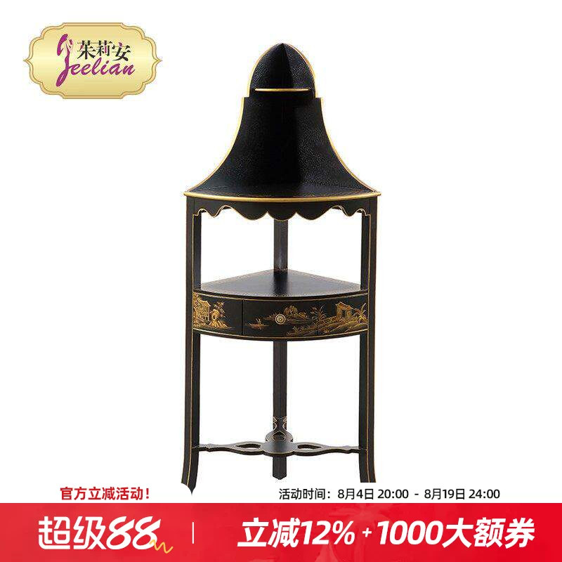 茱莉安法式走廊装饰双层花架