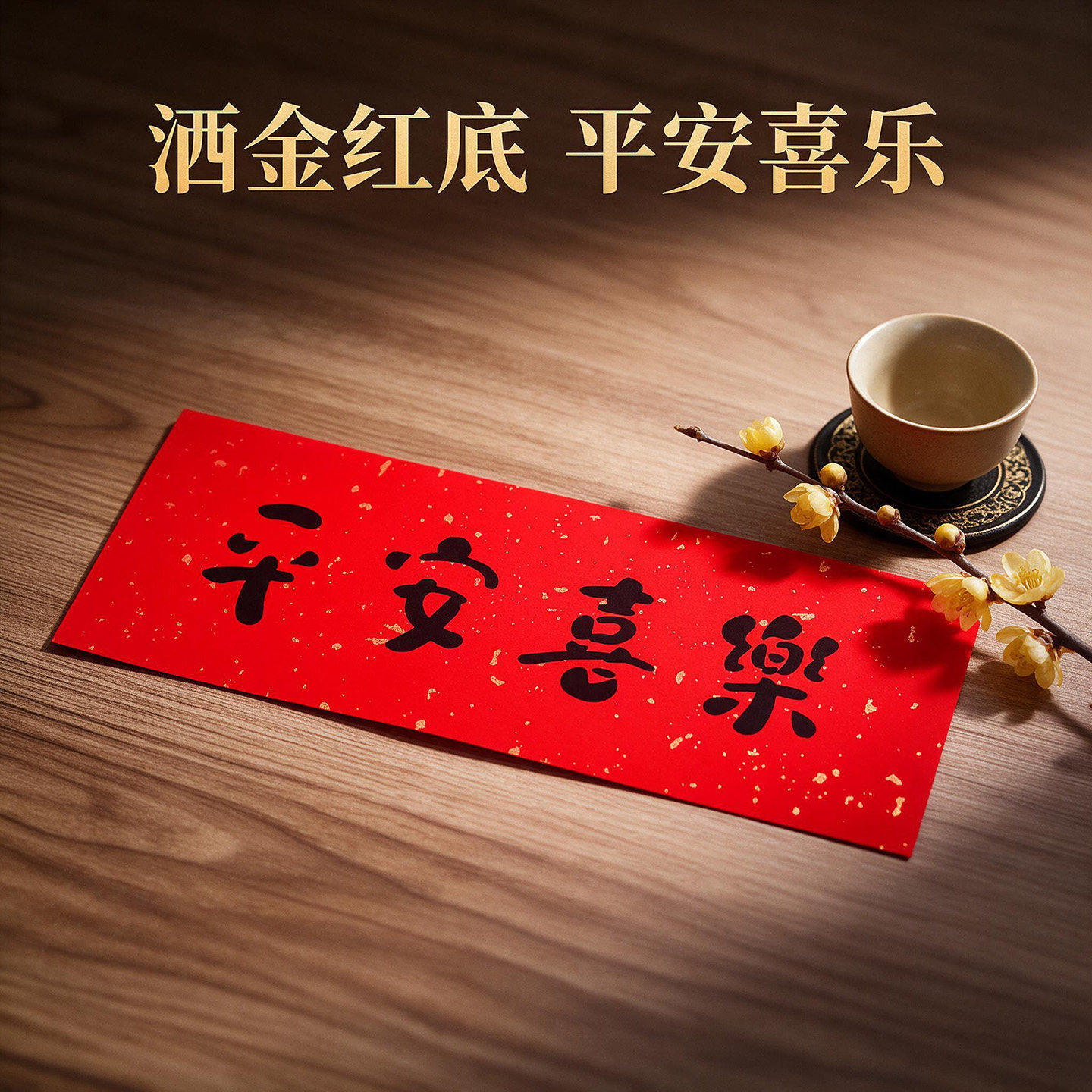 2027羊年原创对联横联新居进户门联搬家入宅乔迁之喜结婚喜庆门贴