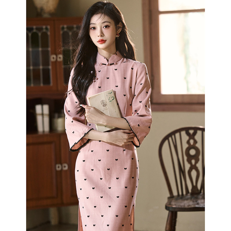 新款国风新中式绝美旗袍