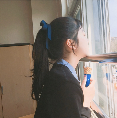 青春少女可爱ins风~jk蝴蝶结皮筋