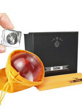 礼盒装水晶球荻露DILU水晶摄影