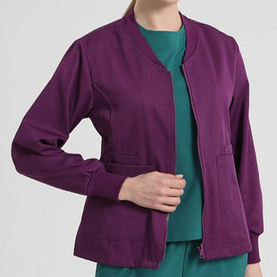 手术室护士上衣长袖医生工作服洗手衣加厚刷手衣巡回服四季外套