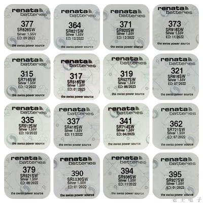 适用Renata373手表电池SR916SW适用欧米茄海马浪琴瑰丽律雅RADO卡