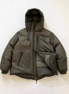 Nanga×Engineered Garments联名日潮系防水机能高蓬连帽羽绒服