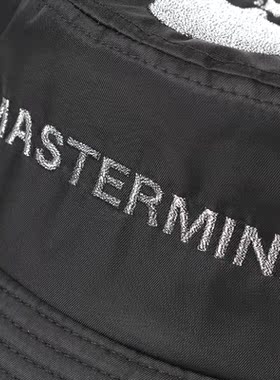 Mastermind World FH1渔夫帽经典黑银大骷髅文字刺绣潮流暗黑王