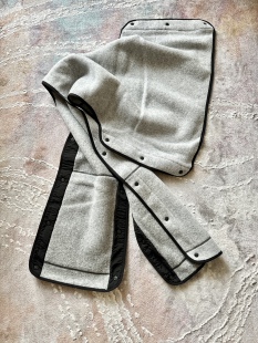 undercover两侧双排口经典 羊毛背心日本街头马甲潮流设计坎肩外套