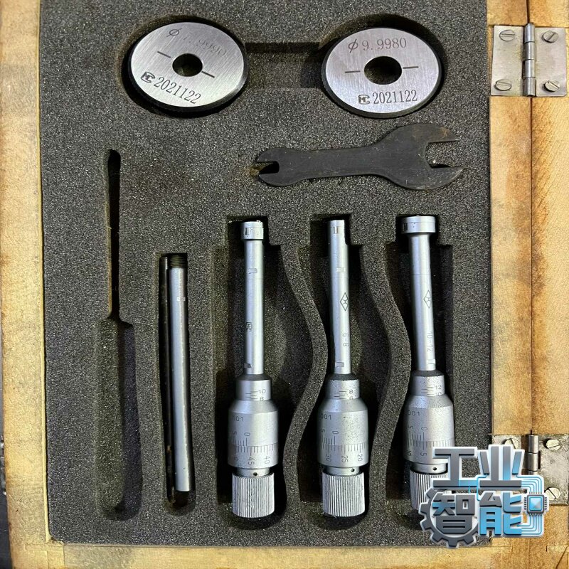 询价二手上量三爪内径千分尺6-120.001mm