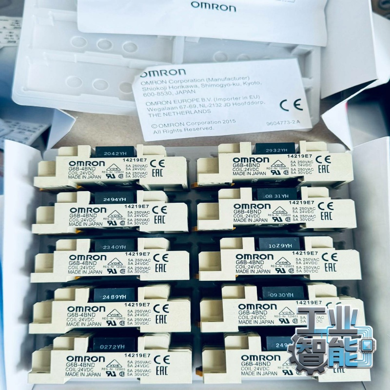 询价原装欧姆龙终端继电器G6B-4BNDG6B-47B