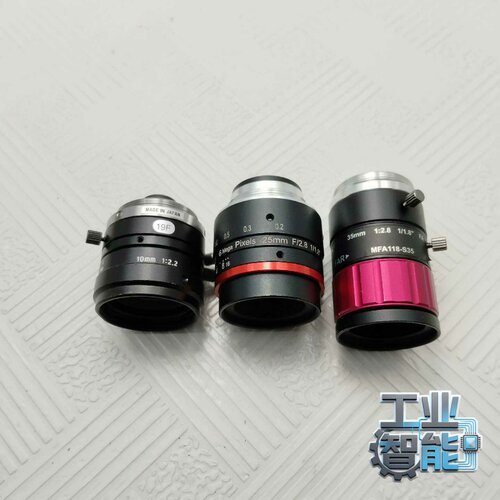 询价工业相机镜头10mm1:2.2(1个)85新，25mmF