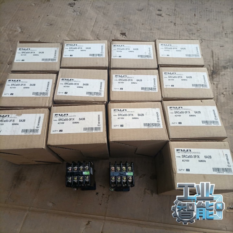 日本富士FUJI交流接触器SRCa50-3F/X，5A3B-议价