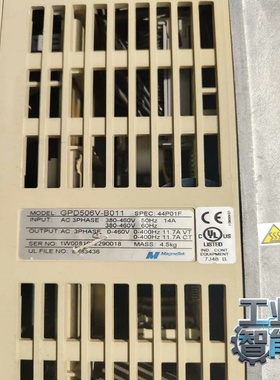 询价~MagneTek变频器GPD506V-B011，三相电，