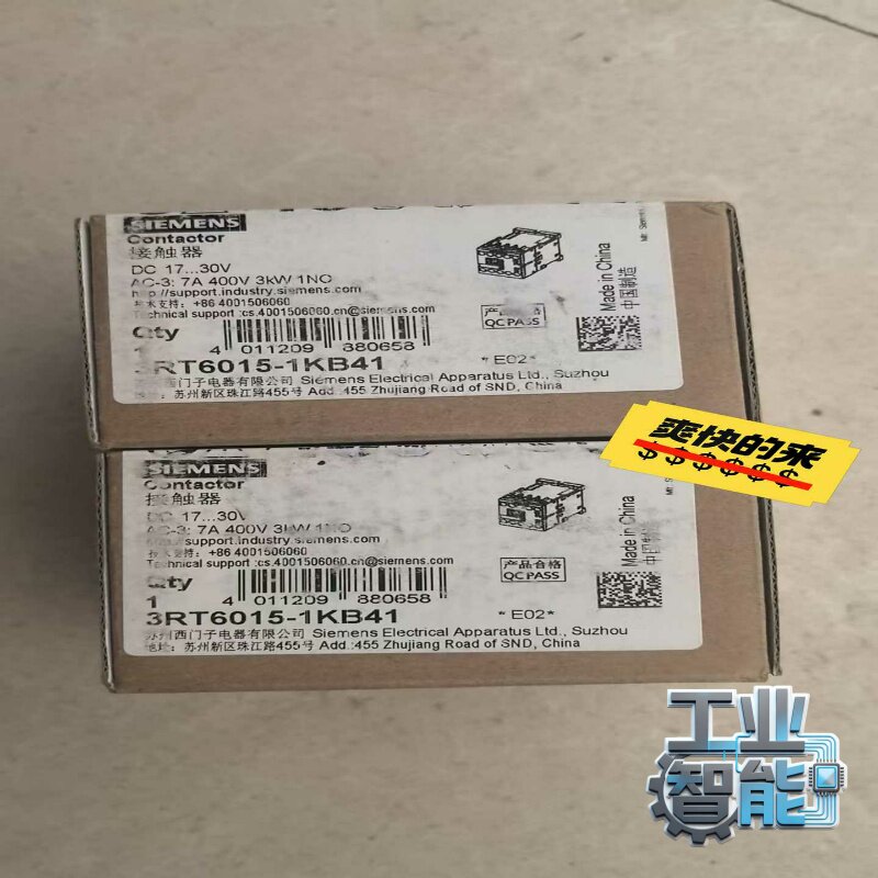 询价全新西门子接触器3RT6015-1KB41，交流电400