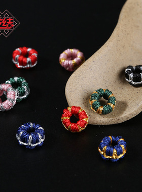 龙结手链单平结扣手工编织10色供