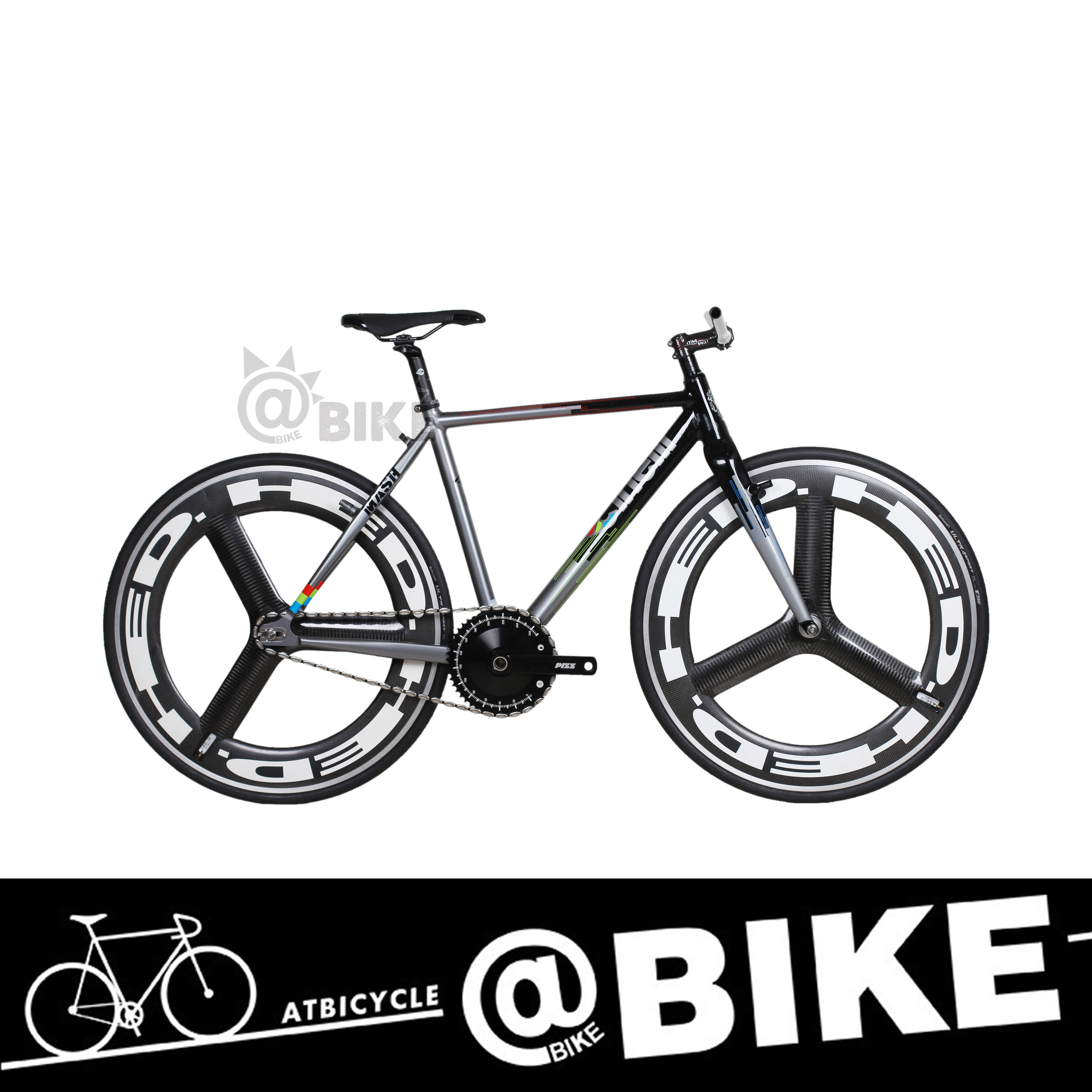 CINELLI MASHSF CXSS车架HED H3D Clincher開口胎 死飞自行车整车