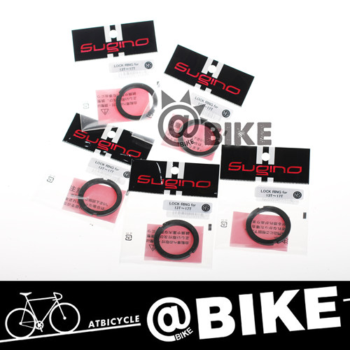 日本SUGINO 日本竞轮NJS认证单速场地车竞速死飞车花鼓飞轮固定环