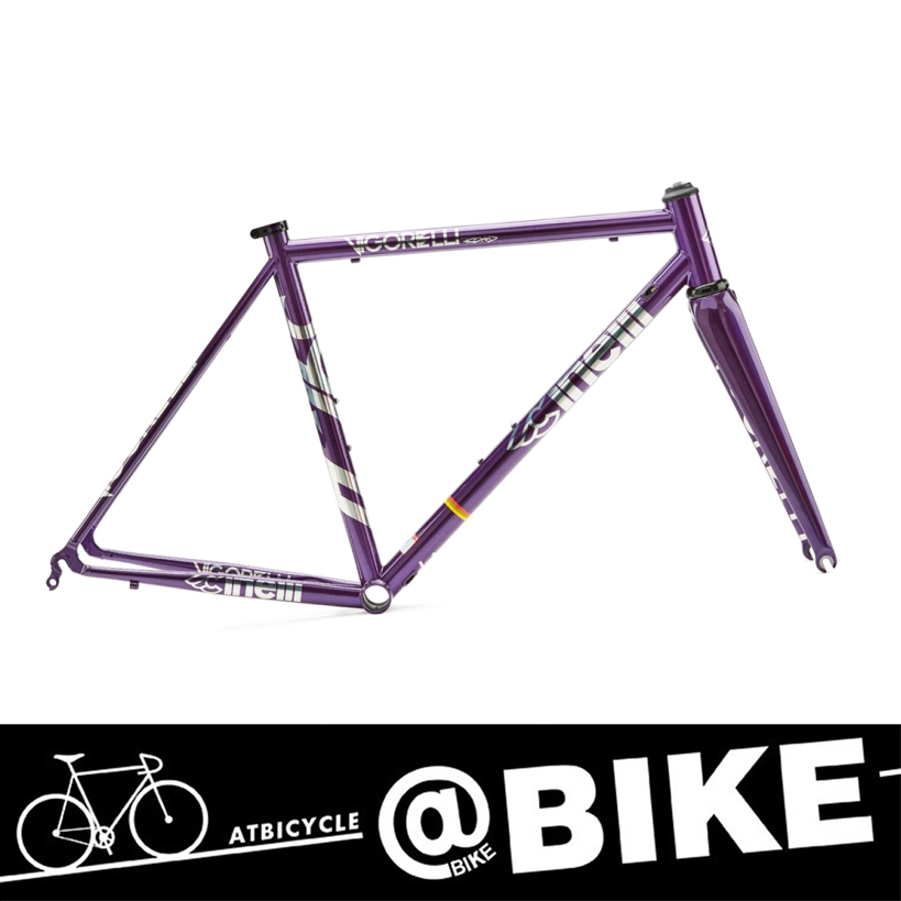 意大利Cinelli自行车车架VIGORELLI ROAD车架公路车架钢架碳叉