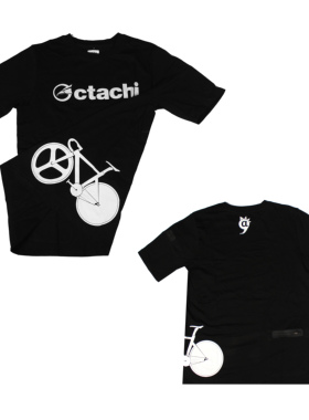 @BIKE 9TH OCTACHI 9周年短袖时尚骑行T恤多口袋夜光机能T恤