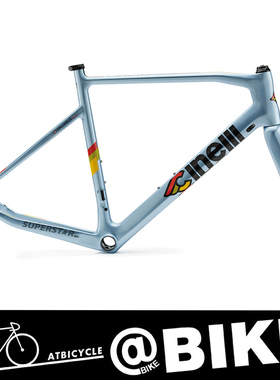 @BIKE意大利新款CINELLI SUPERSTAR 碳纤维公路自行车碟刹车架组