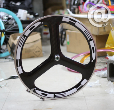 @BIKE FIXED GEAR  HED H3 Clincher 開口胎 前轮 现货