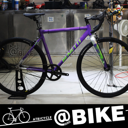 BRIELLE整车 BJ全地型铝合金死飞 固齿单速 fixedgear场地自行车