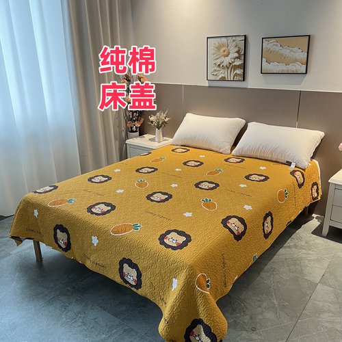 回头客10万双面斜纹纯棉床盖