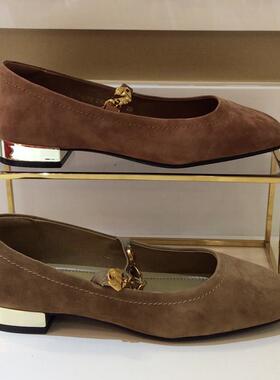 断码特惠哈森HARSON正品春秋季低跟方头玛丽珍时尚女单鞋HS256502