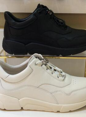 哈森HARSON正品秋冬季HCA256107休闲百搭厚底休闲女皮鞋HCA246105