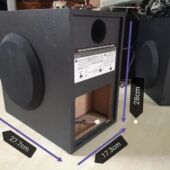 美国RCA 5.5寸无源低音炮高音质重低音音箱大功率车载电脑音响